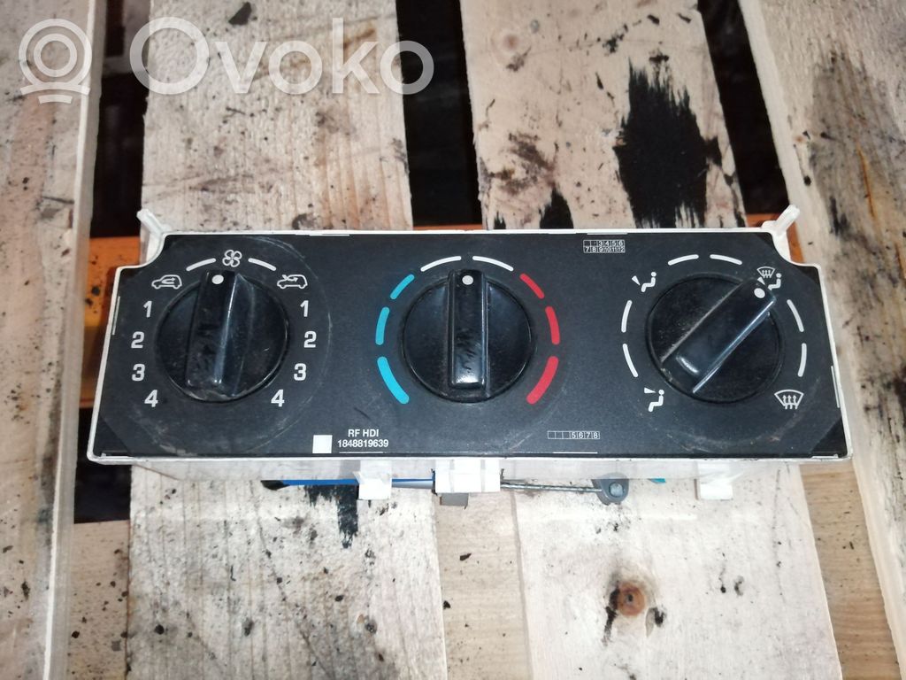 Peugeot Partner Climate control unit 