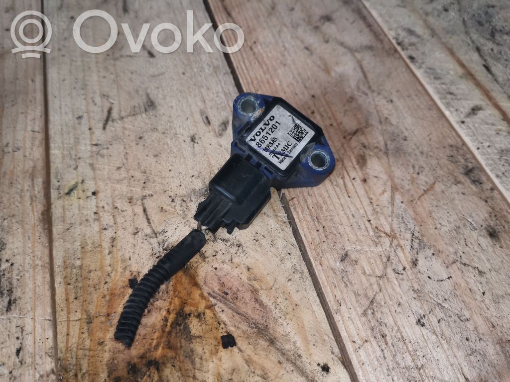 Volvo S40 Airbagsensor Crashsensor Drucksensor 