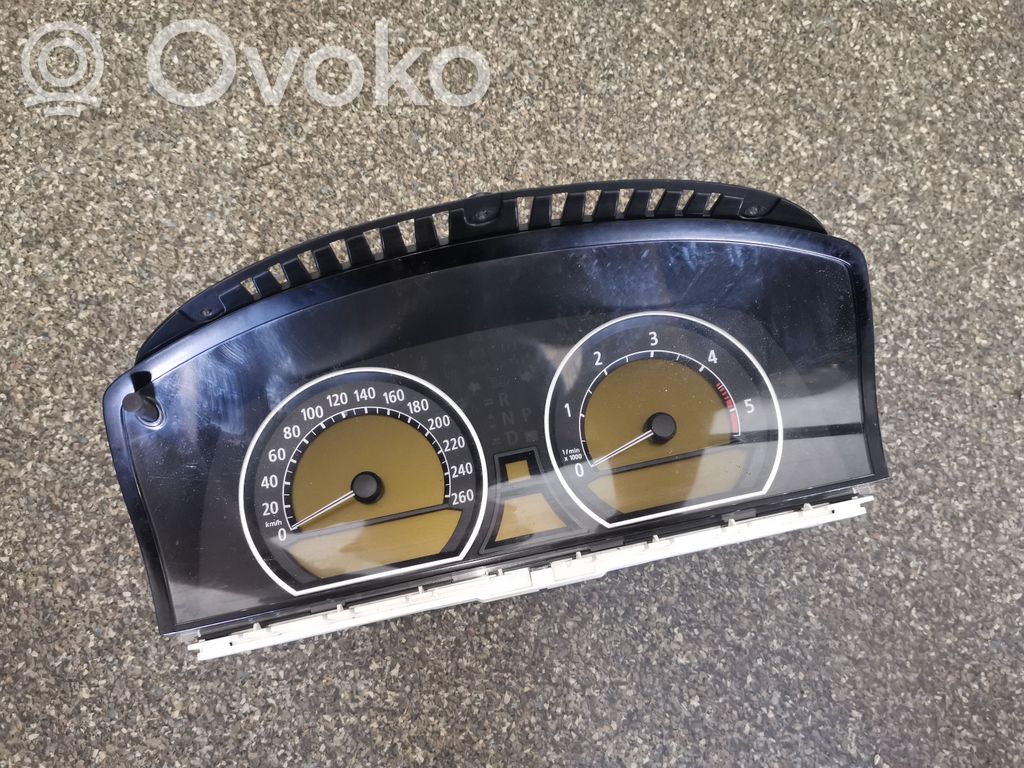 BMW 7 E65 E66 Speedometer (instrument cluster) 