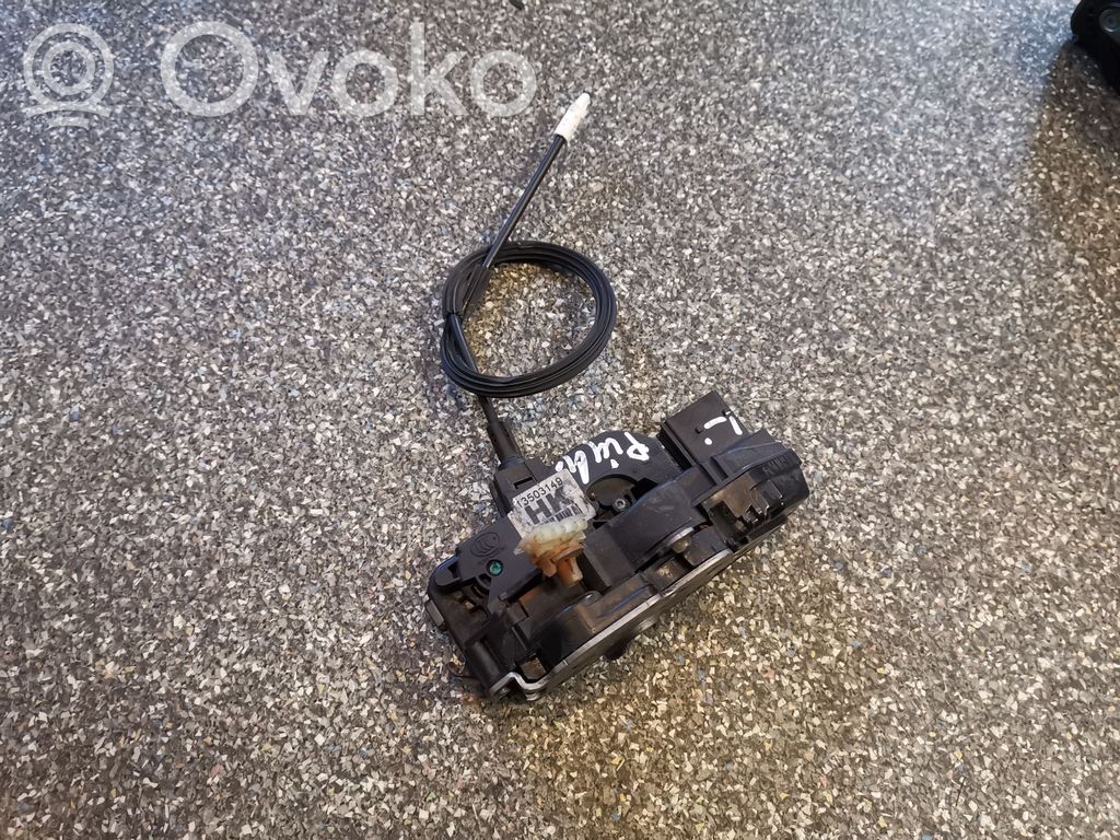Opel Insignia A Front door lock 