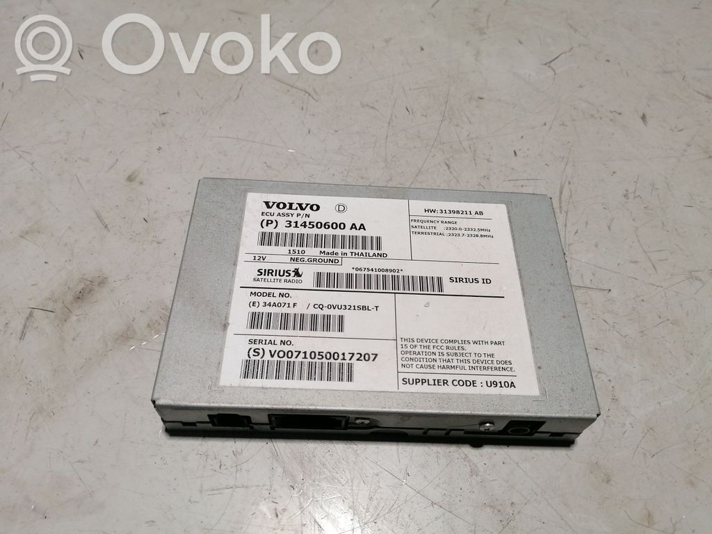 Volvo S60 Other control units/modules 