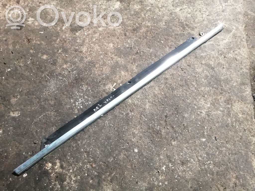 Audi Q7 4L Listwa / Uszczelka szyby drzwi tylnych 