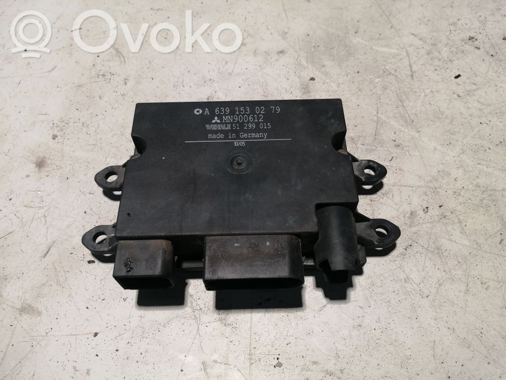 Smart ForFour I Glow plug pre-heat relay 