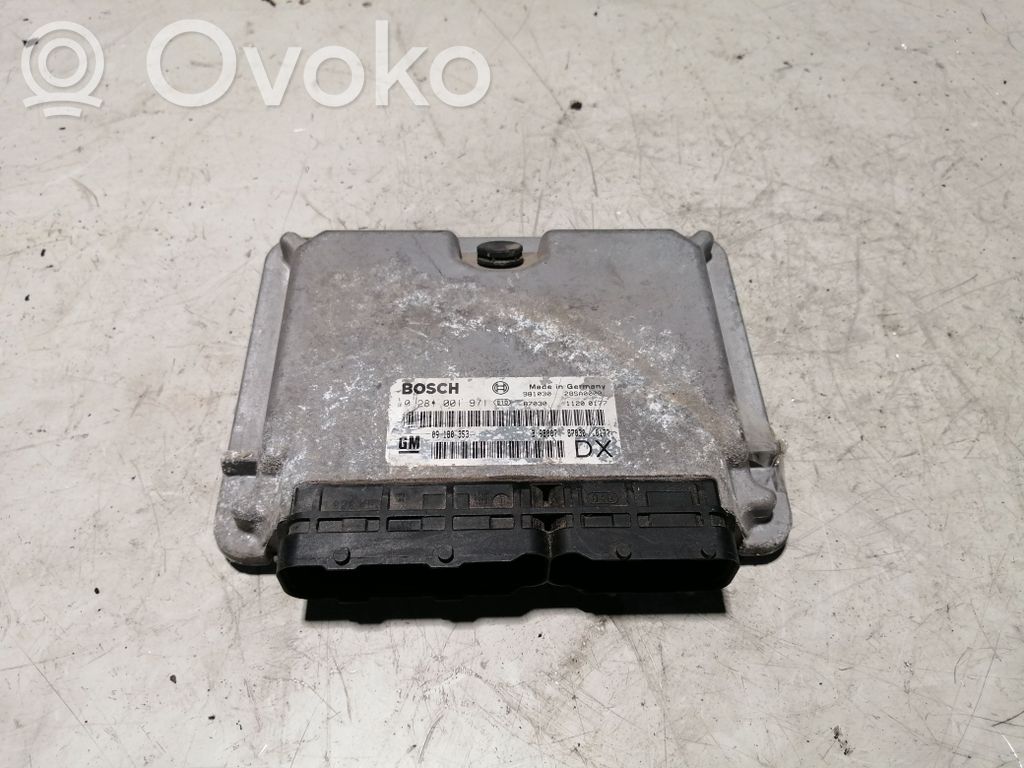 Opel Astra G Engine control unit/module 