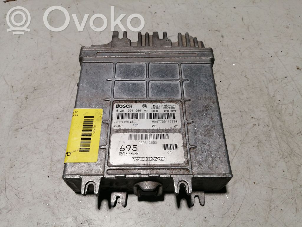 Volvo S40, V40 Engine control unit/module 