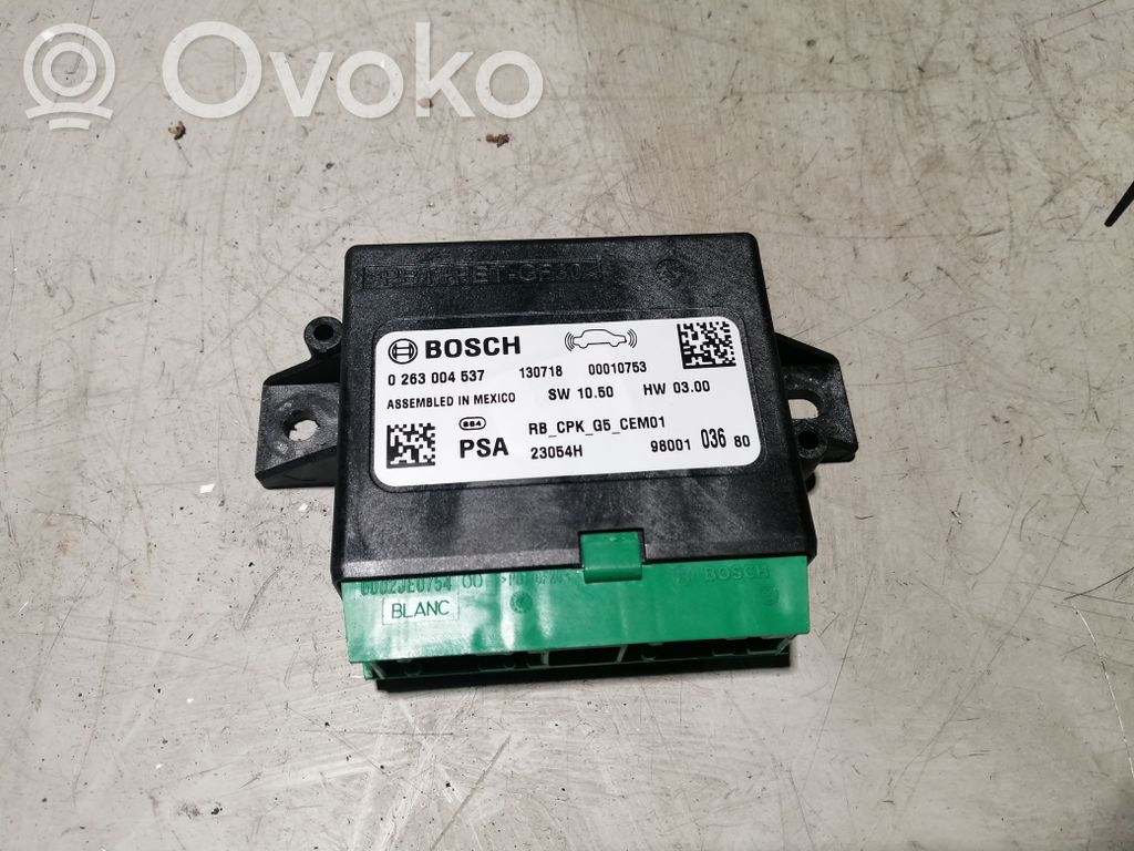 Peugeot 2008 I Unidad de control/módulo PDC de aparcamiento 