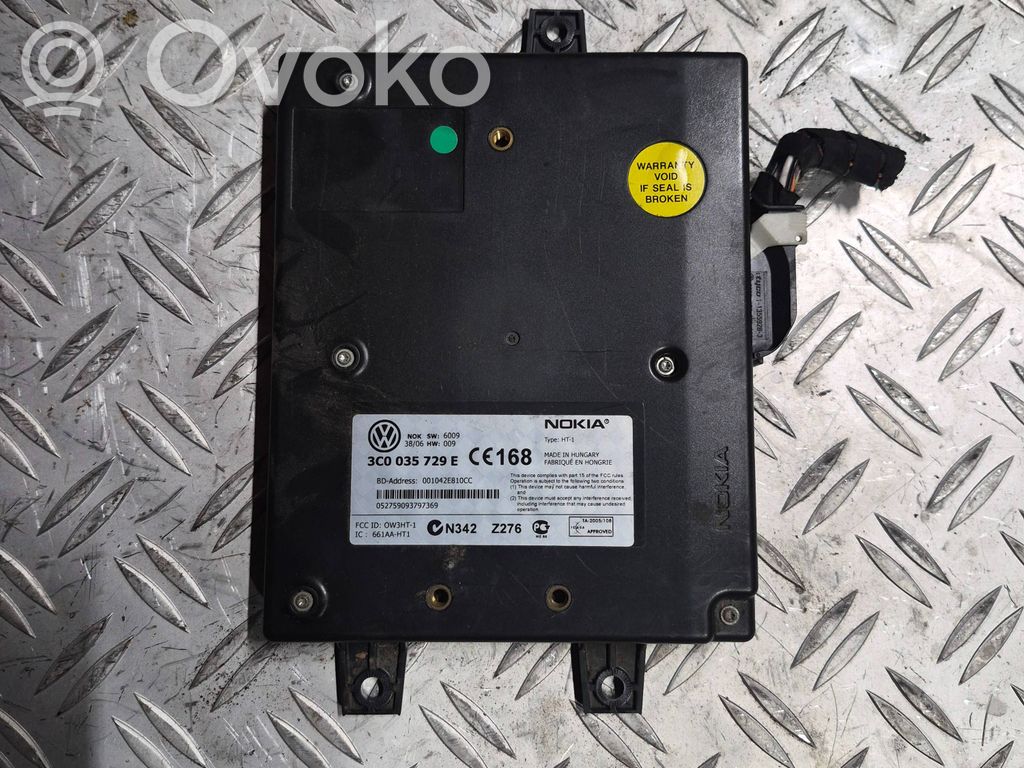 Centralina/modulo telefono   3C0035729E,N342ZZ276,001042E810CC,052759093797369