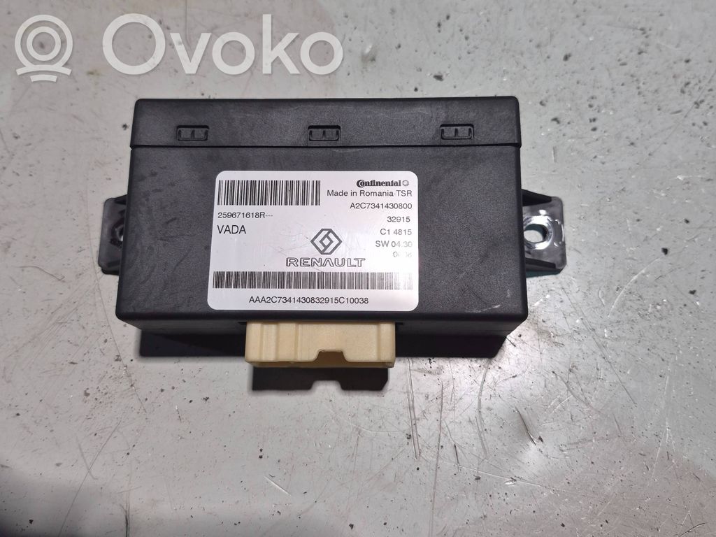 Module de commande suspension   A2C7341430800,259671618R,A2C7341430832915C