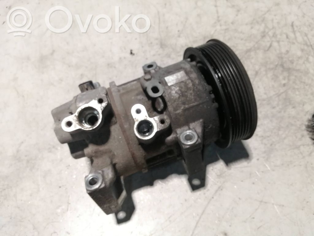 Toyota Corolla Verso E121 Kompresor / Sprężarka klimatyzacji A/C 