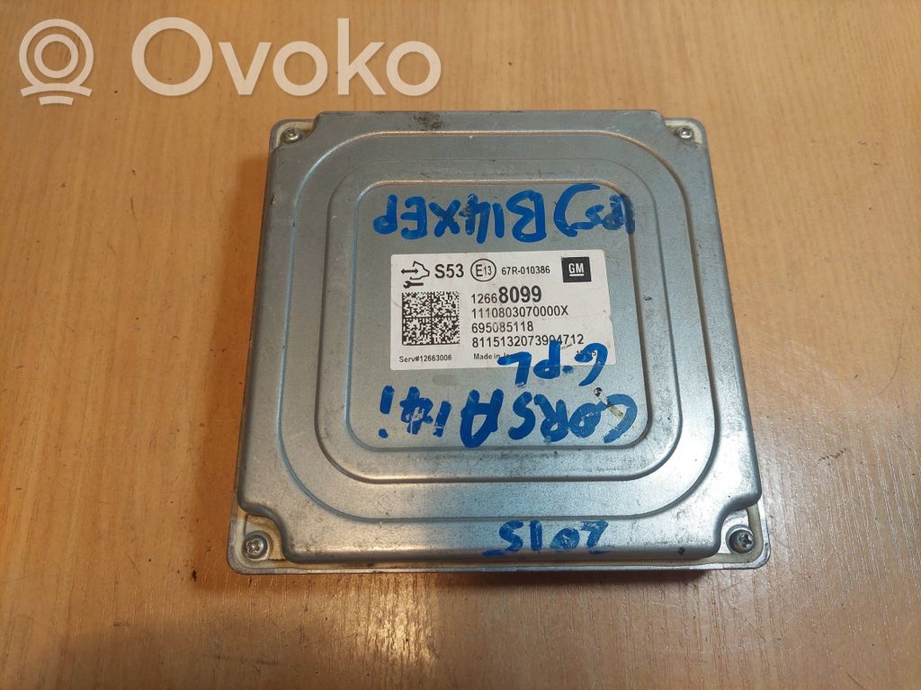 Opel Corsa E Engine control unit/module ECU 