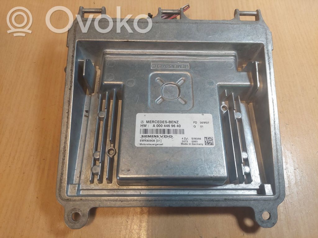 Mercedes-Benz A W169 Komputer / Sterownik ECU silnika 