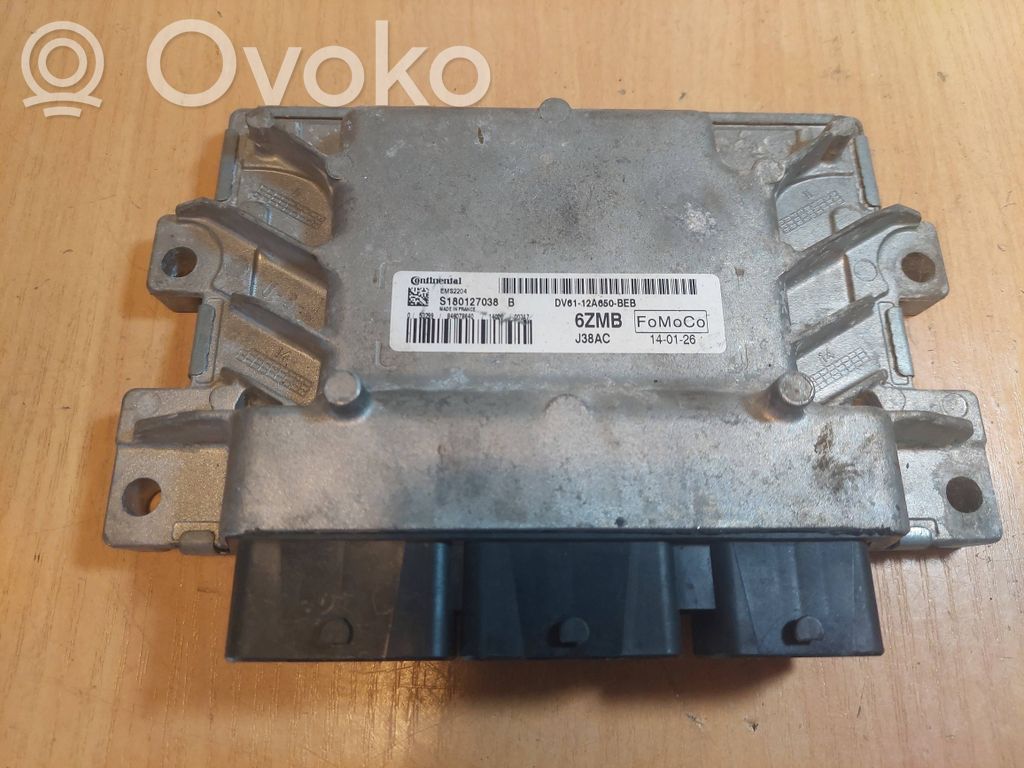 Engine control unit/module ECU   DV6112A650BEB,S180127038B,EMS2204