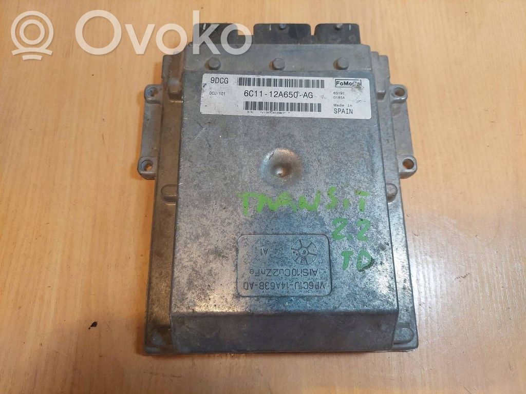 Engine control unit/module ECU   6C1112A650AG,DCU101