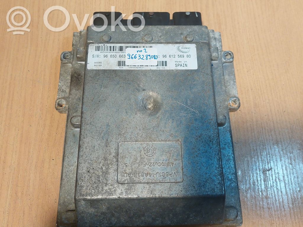 Citroen Jumper Engine control unit/module ECU 