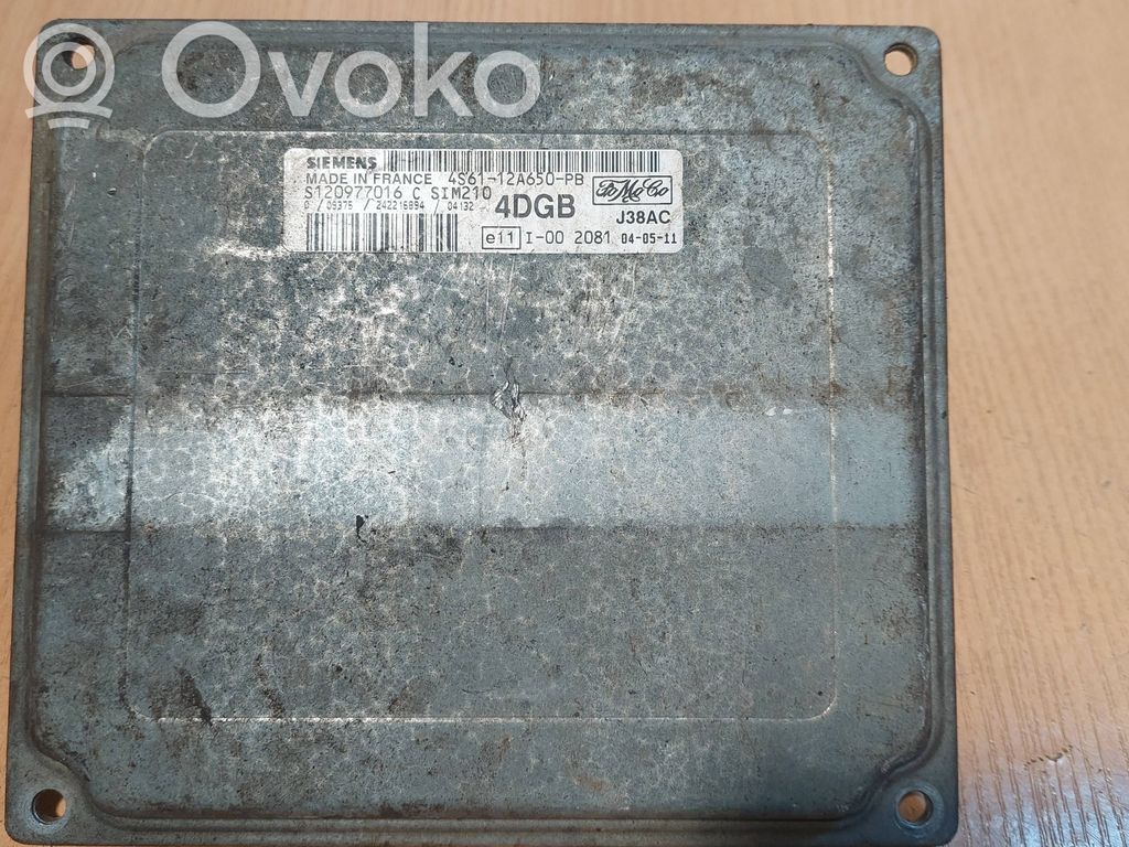 Ford Fusion Engine control unit/module ECU 