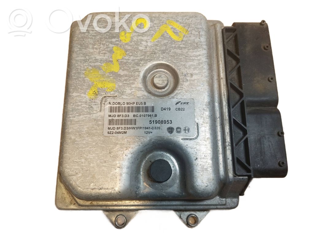 Fiat Doblo Engine control unit/module ECU 