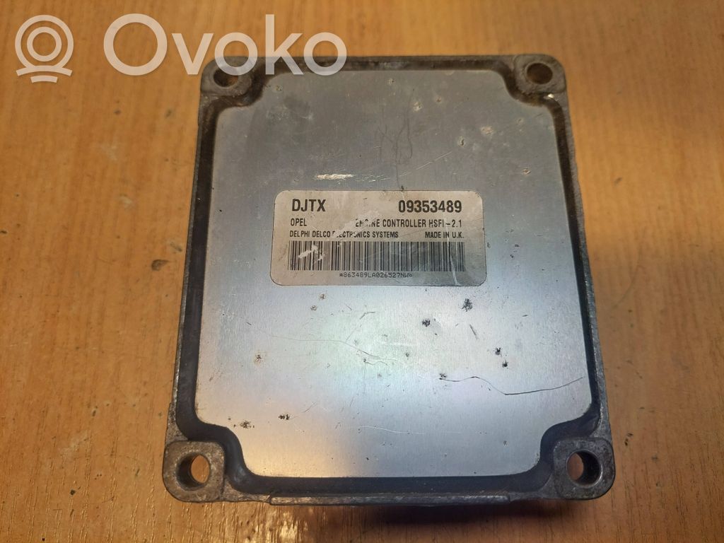 Opel Astra G Engine control unit/module ECU 