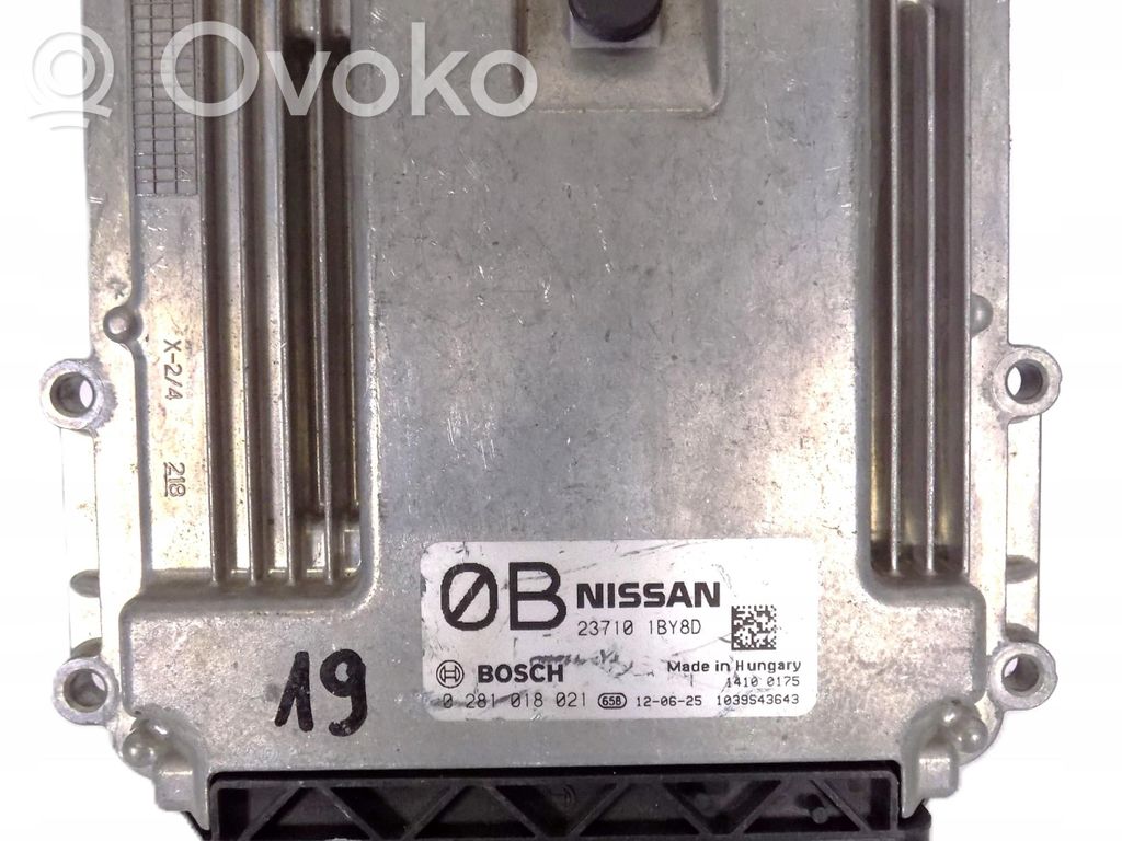 Infiniti QX70 S51 Engine control unit/module ECU 