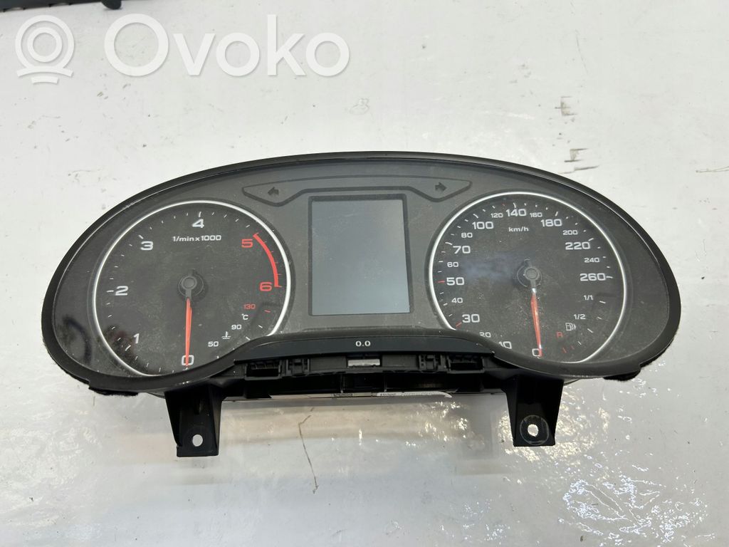 Audi A3 S3 8V Speedometer (instrument cluster) 