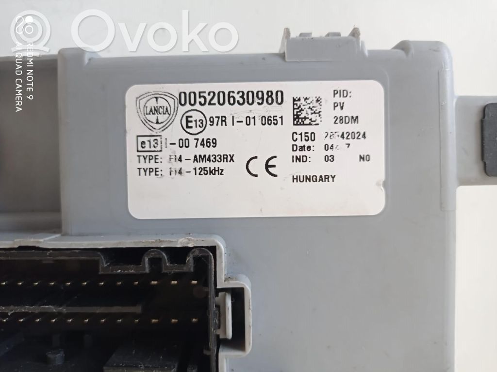 Lancia Ypsilon Fuse module 