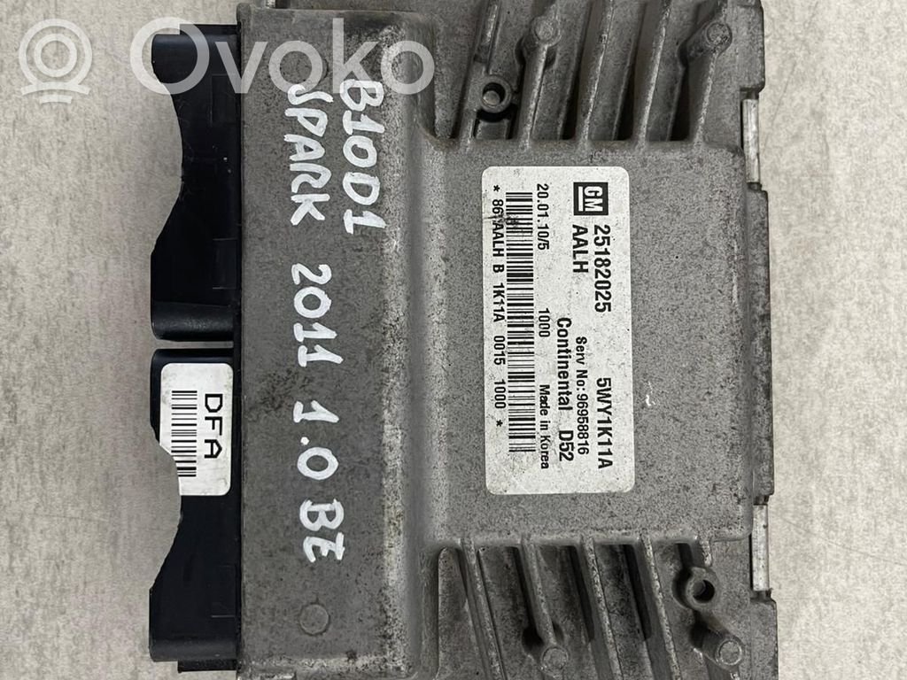 Chevrolet Spark Calculateur moteur ECU 