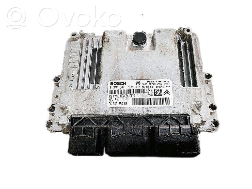 Engine control unit/module   9664738680