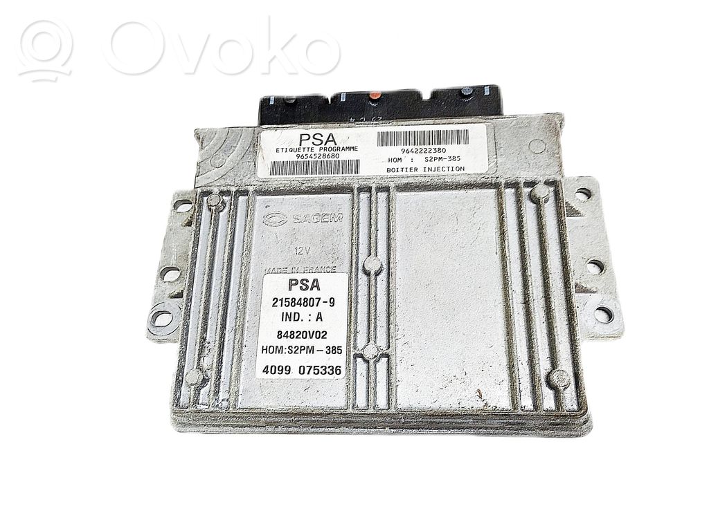 Citroen C2 Engine control unit/module 