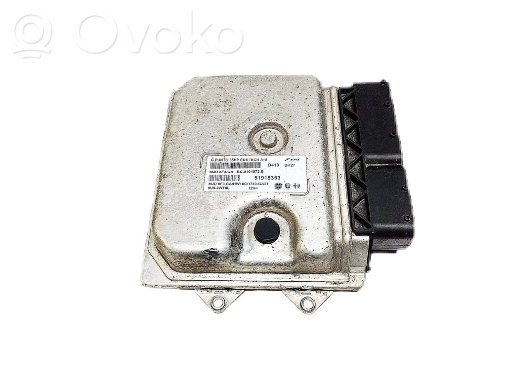 Fiat Grande Punto Engine control unit/module ECU 