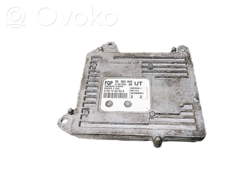 Engine control unit/module   55353843