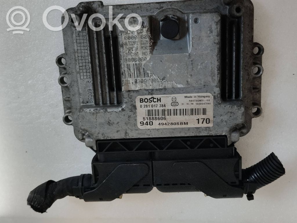 Alfa Romeo Giulietta Engine control unit/module 