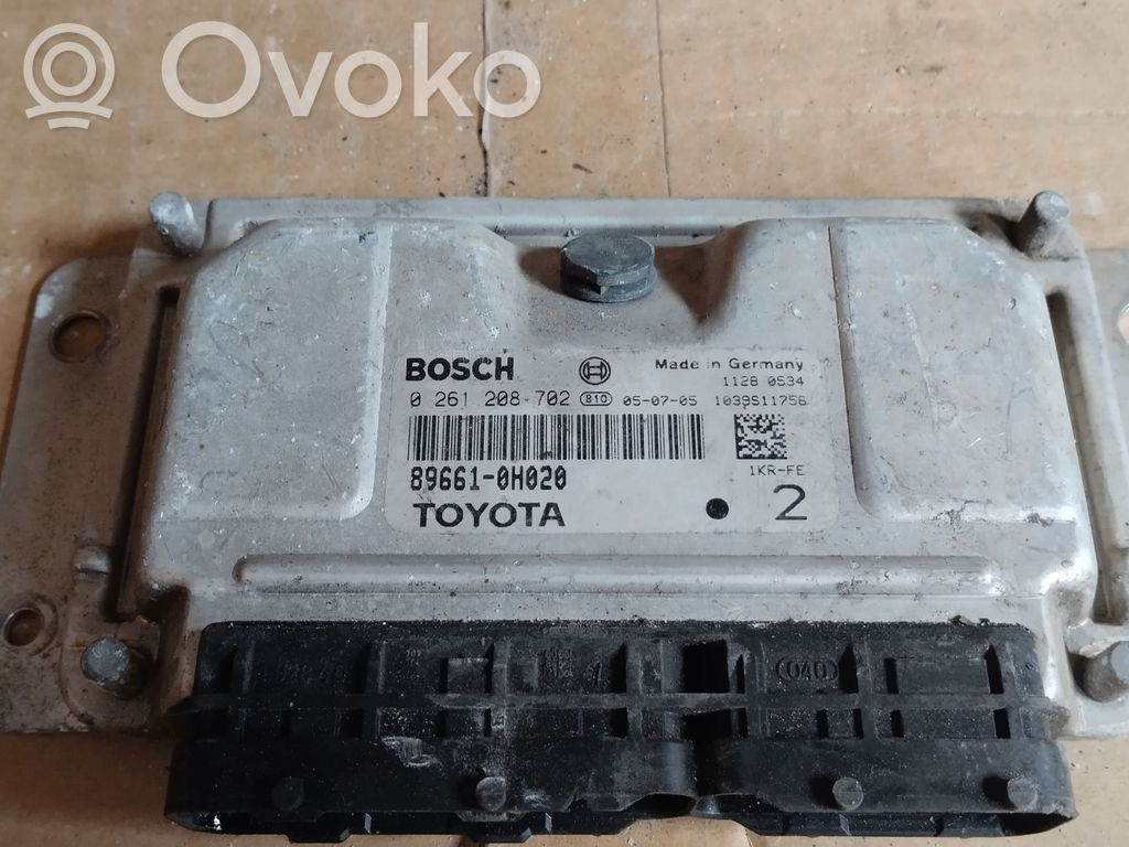 Toyota Aygo AB10 Sterownik / Moduł ECU 