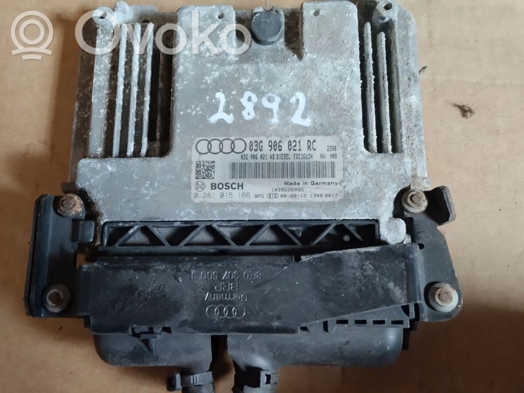 Audi A3 S3 8P Engine control unit/module 