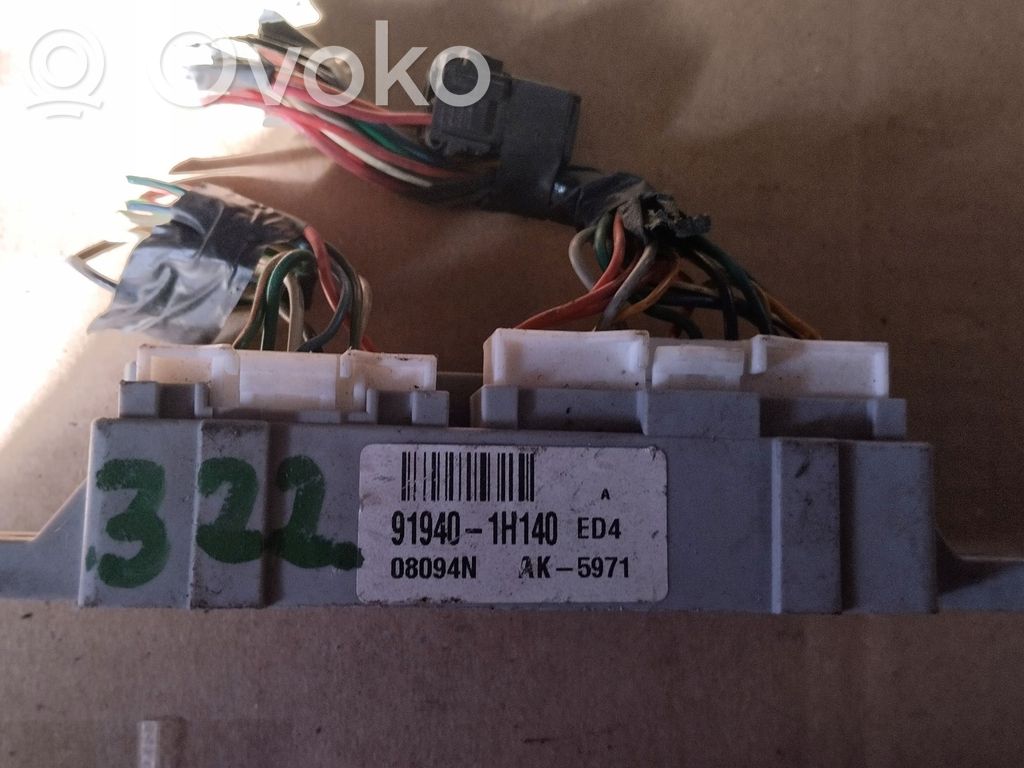 Other control units/modules   1H140