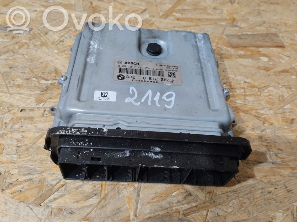 Sterownik / Moduł ECU   8512292,0281017450
