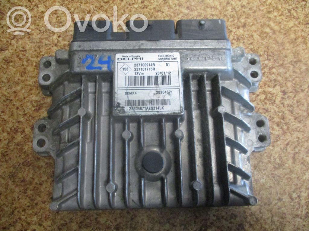 Renault Megane III Engine control unit/module 