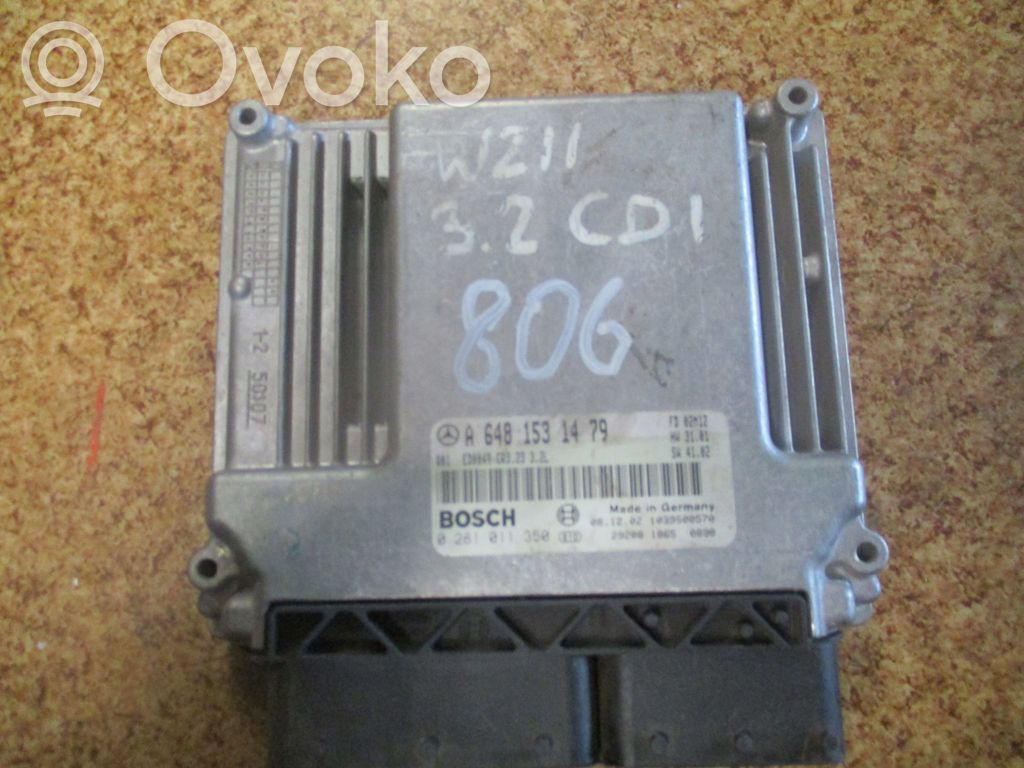 Mercedes-Benz E W211 Engine control unit/module 