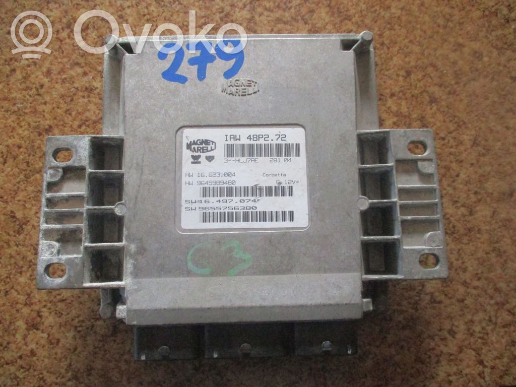 Peugeot 206 Engine control unit/module 