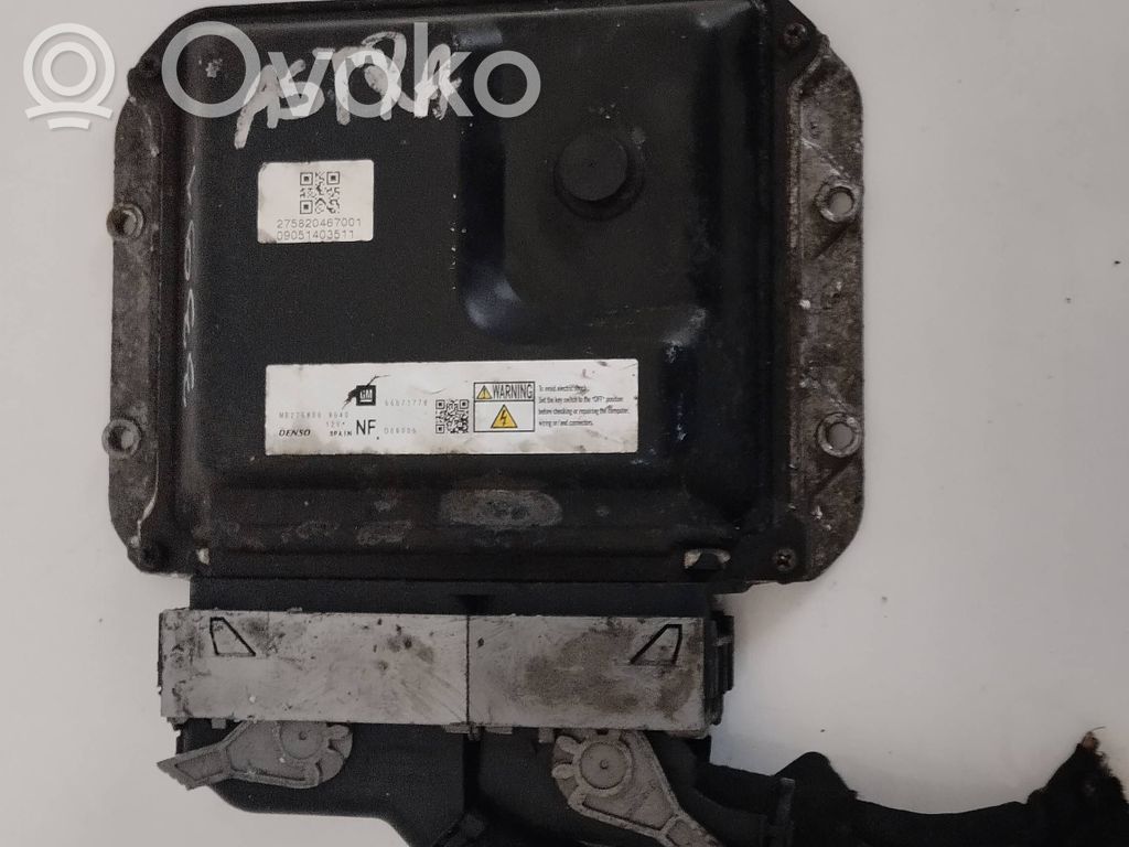 Engine control unit/module   55571776,D09005,MB2758009540