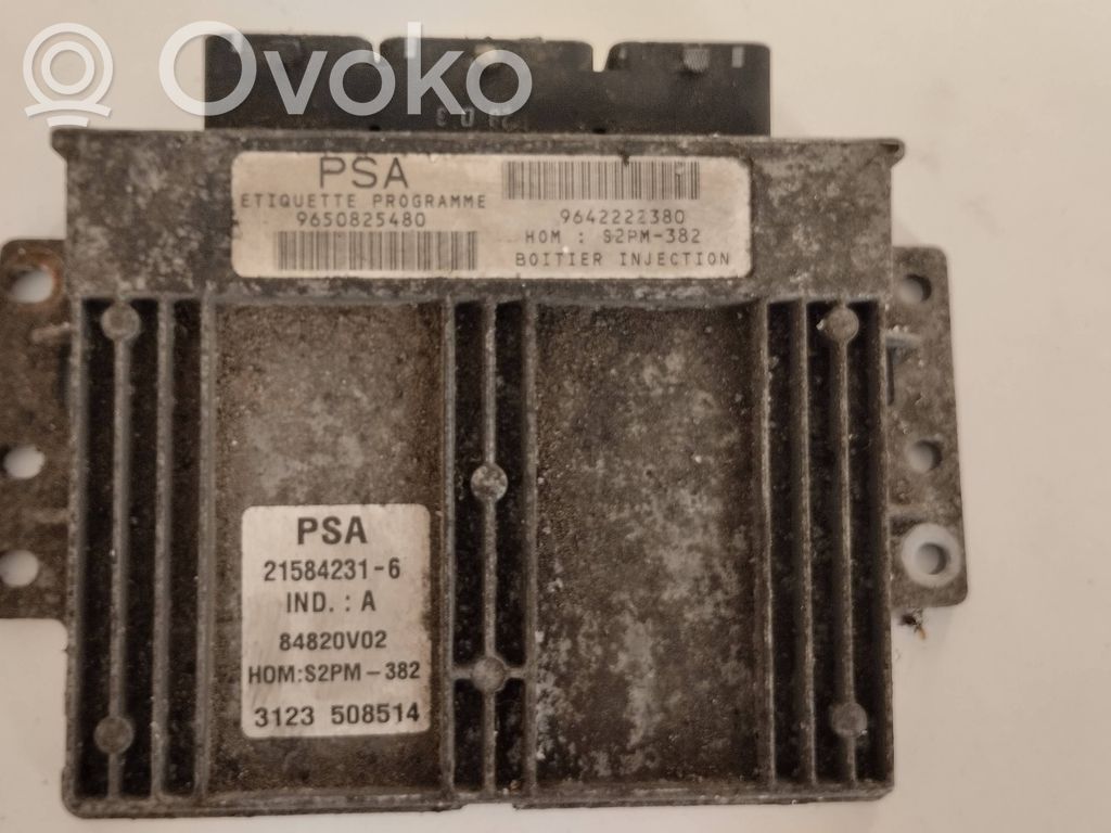 Citroen Berlingo Engine control unit/module 