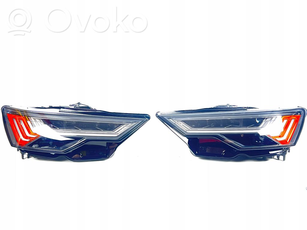 Audi A6 S6 C8 4K Lampy przednie / Komplet 