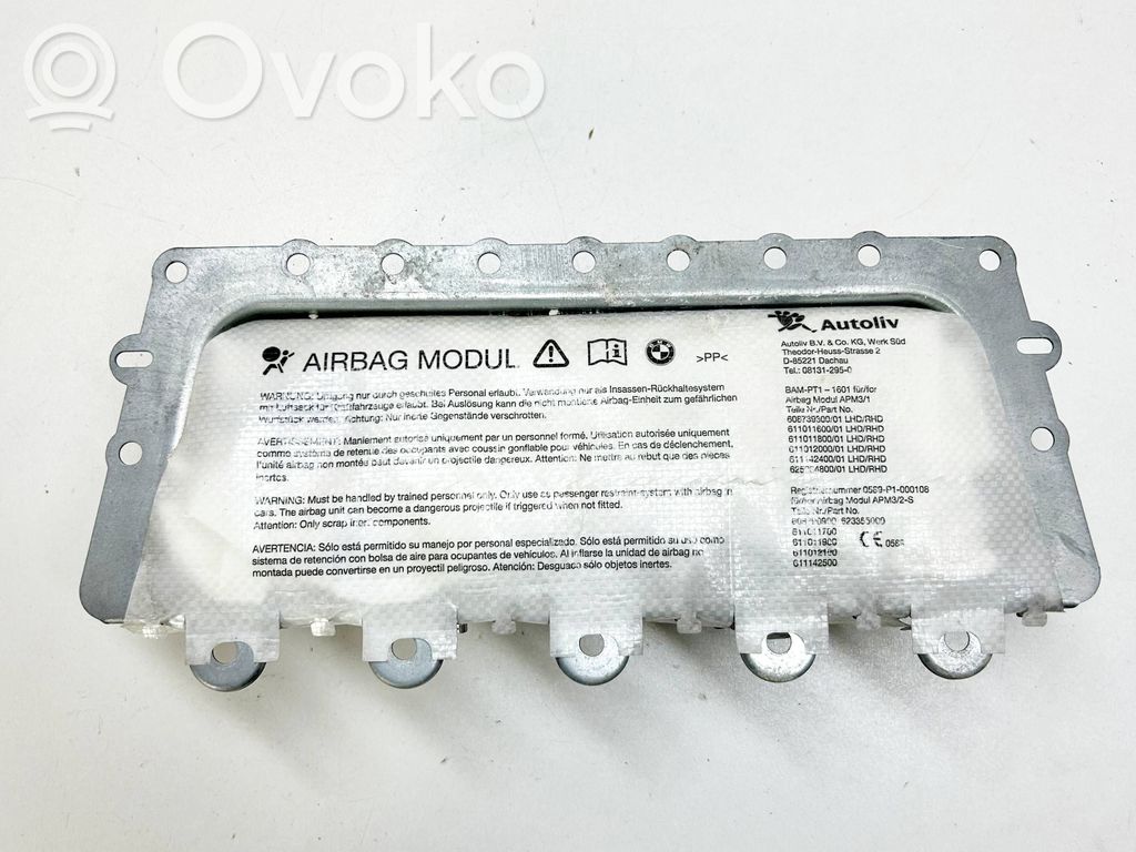 BMW 5 F10 F11 Poduszka powietrzna Airbag pasażera 