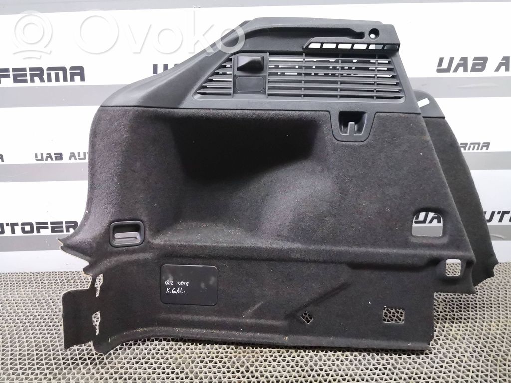 Audi Q2 - Trunk/boot side trim panel 