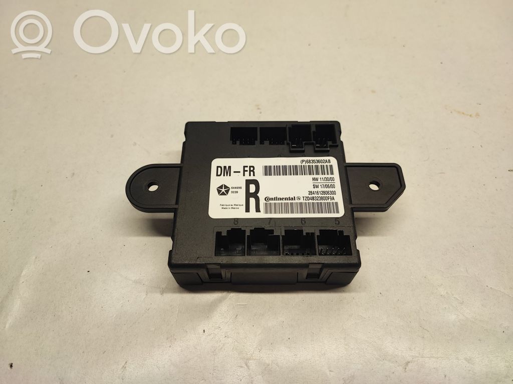 Door control unit/module   68353602AB