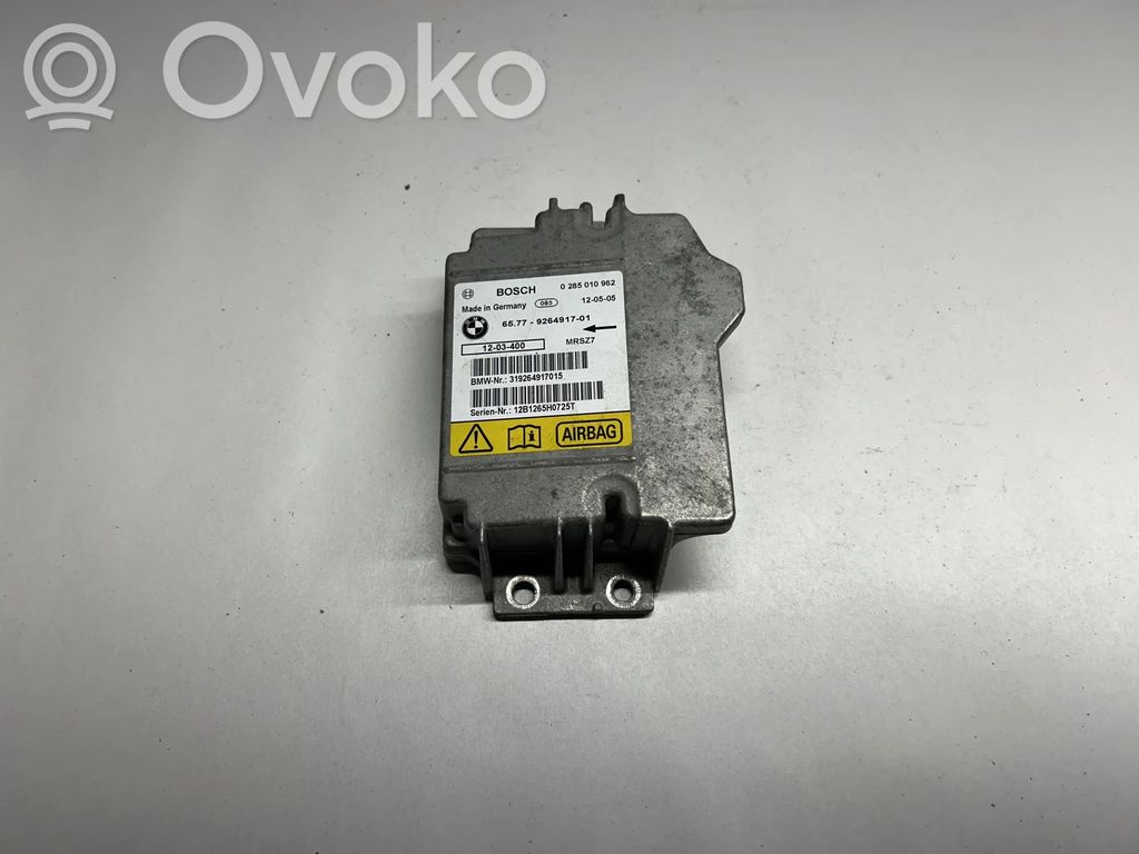 BMW Z4 E89 Airbag control unit/module 