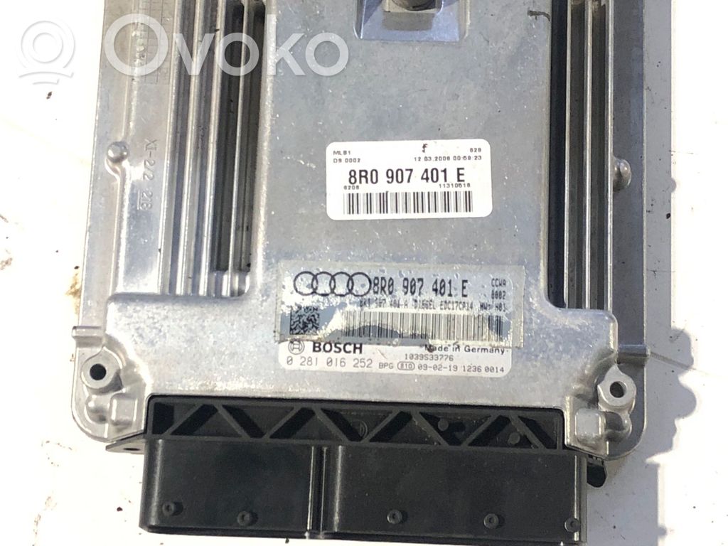 Audi Q5 SQ5 8R Engine control unit/module 