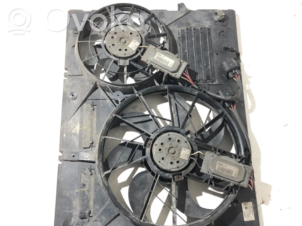 Audi Q7 4L Ventilatoru komplekts 