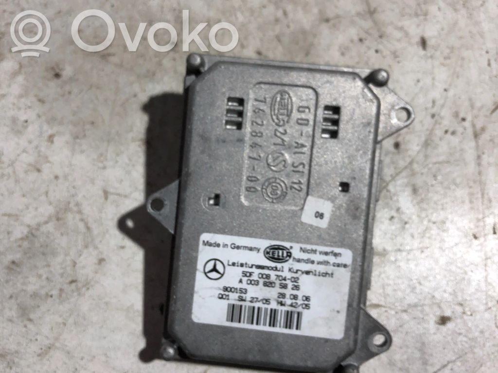 Mercedes-Benz ML W164 Moduł poziomowanie świateł Xenon 