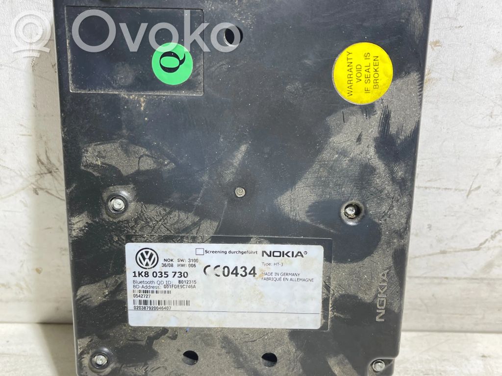 Volkswagen Touareg I Bluetooth control unit module 