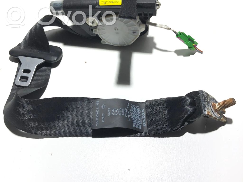 Volvo XC60 Cinturón trasero 