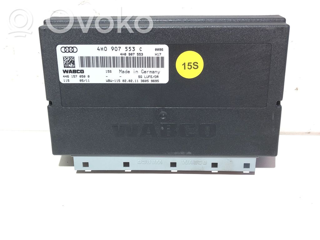 Audi A8 S8 D4 4H Module de commande suspension 